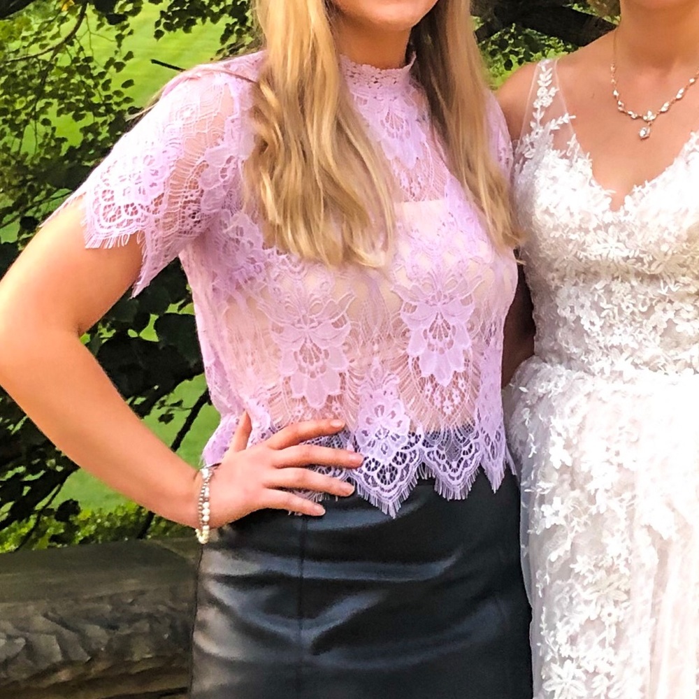 Lace shirt